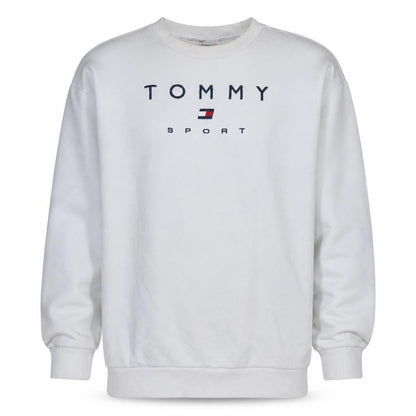Mens UK Size S Tommy Sport White Pullover Sweatshirt