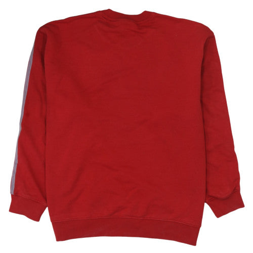Womens UK Size S adidas Red Pullover Sweatshirt