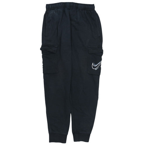 Mens UK Size M Nike Regular Fit Jogger Black Trousers