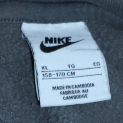 Teens UK Size XL Nike Grey Pullover Hoodie