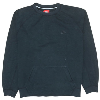 Mens UK Size L Nike Black Pullover Sweatshirt