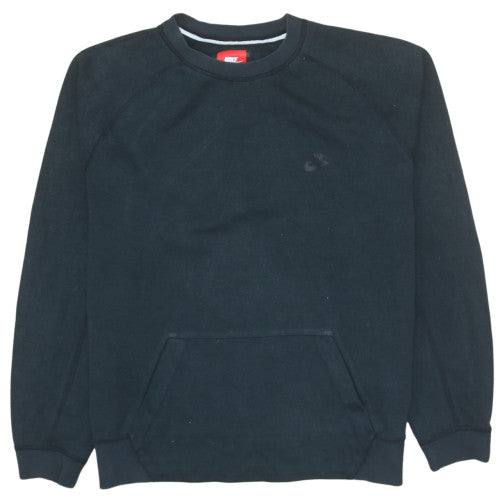 Mens UK Size L Nike Black Pullover Sweatshirt