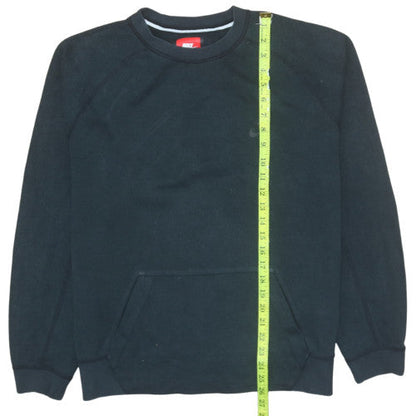 Mens UK Size L Nike Black Pullover Sweatshirt