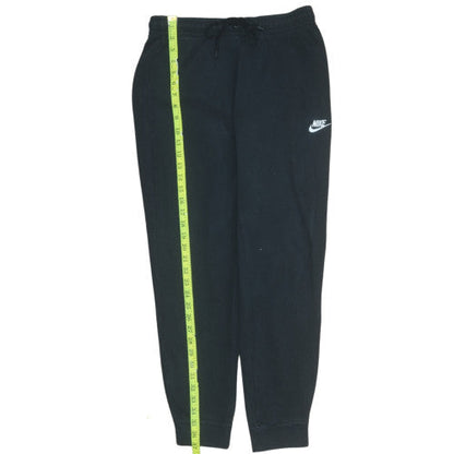 Mens UK Size M Nike Regular Fit Jogger Black Trousers