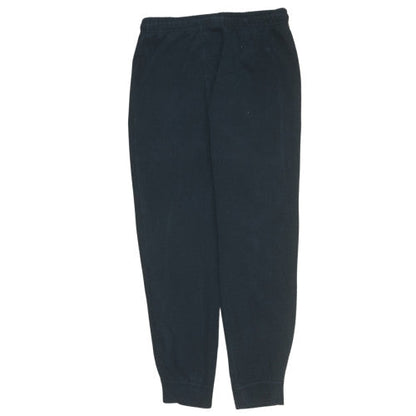 Mens UK Size M Nike Regular Fit Jogger Black Trousers