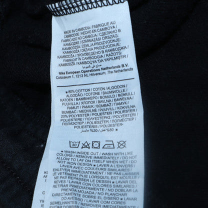 Mens UK Size M Nike Regular Fit Jogger Black Trousers