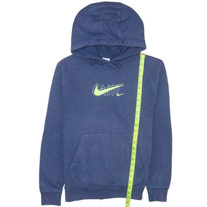 Mens UK Size XS Nike Blue Pullover Hoodie
