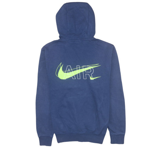 Mens UK Size XS Nike Blue Pullover Hoodie