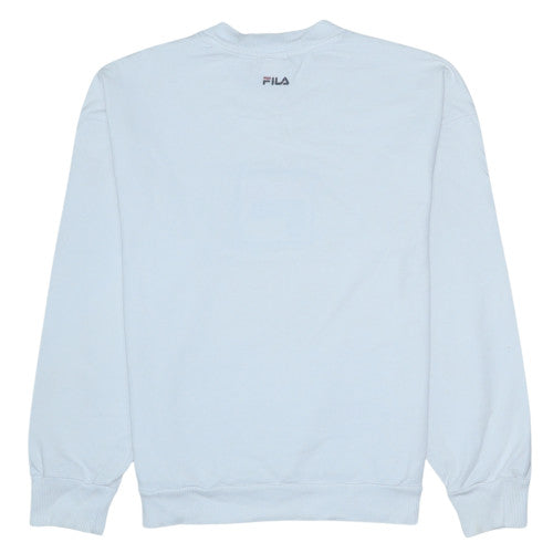 Mens UK Size S FILA White Pullover Sweatshirt
