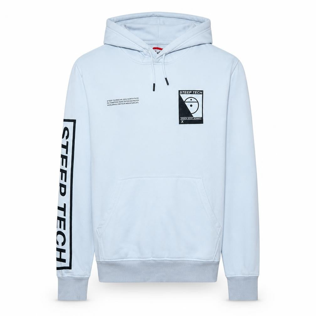Mens UK Size M The North Face White Pullover Hoodie