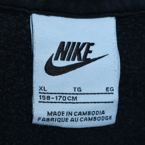 Teens UK Size XL Nike Black Pullover Hoodie