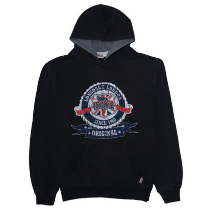 Mens UK Size XL Lonsdale Black Pullover Hoodie