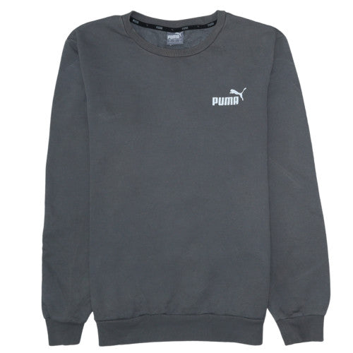 Mens UK Size S PUMA Grey Pullover Sweatshirt