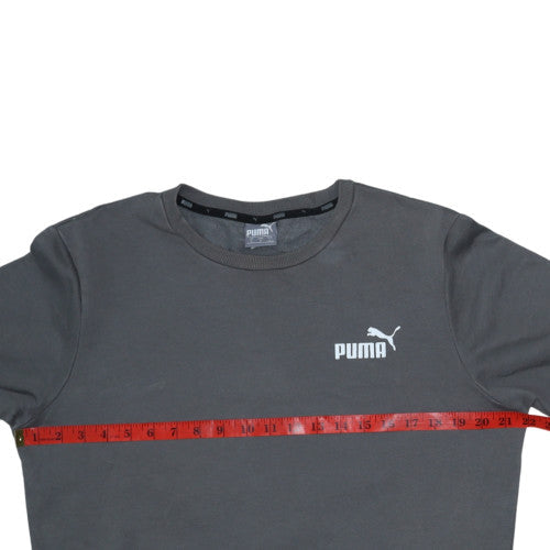 Mens UK Size S PUMA Grey Pullover Sweatshirt