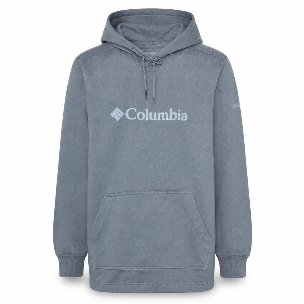 Mens UK Size S Columbia Grey Pullover Hoodie