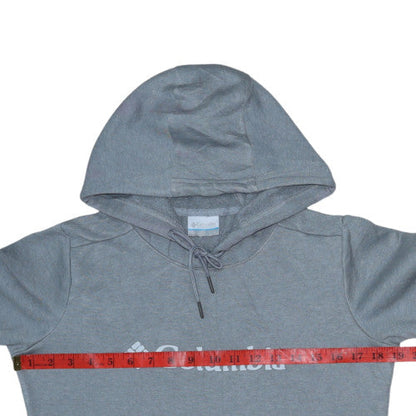 Mens UK Size S Columbia Grey Pullover Hoodie