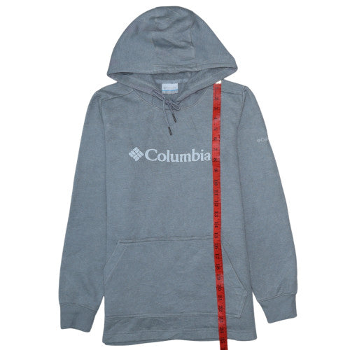 Mens UK Size S Columbia Grey Pullover Hoodie