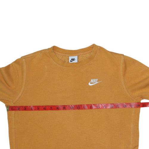 Mens UK Size M Nike Brown Pullover Sweatshirt
