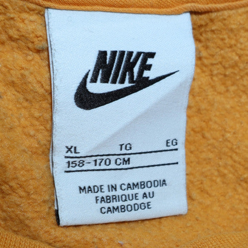 Mens UK Size M Nike Brown Pullover Sweatshirt