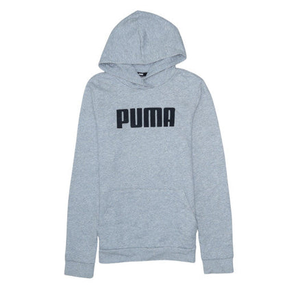 Teens UK Size 164 PUMA Grey Pullover Hoodie