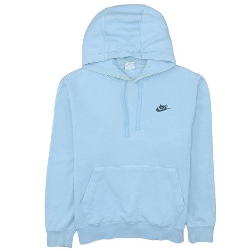Mens UK Size S Nike Blue Pullover Hoodie