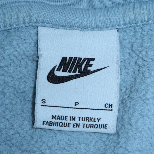 Mens UK Size S Nike Blue Pullover Hoodie