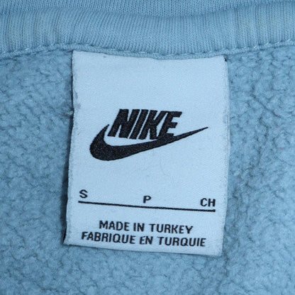 Mens UK Size S Nike Blue Pullover Hoodie