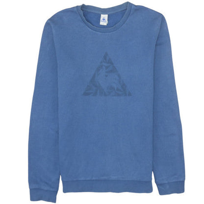 Mens UK Size S le coq sportif Blue Pullover Sweatshirt