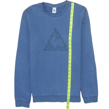 Mens UK Size S le coq sportif Blue Pullover Sweatshirt