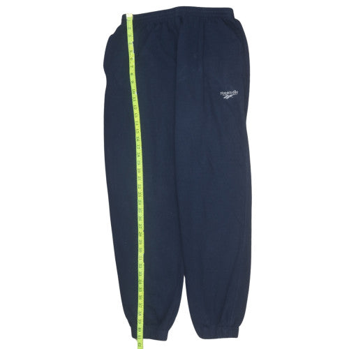 Mens UK Size M Reebok Regular Fit Sweatpants Blue Trousers