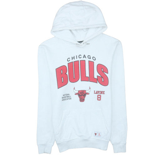 Primark NBA Chicago Bulls White Men's M Pullover Hoodie