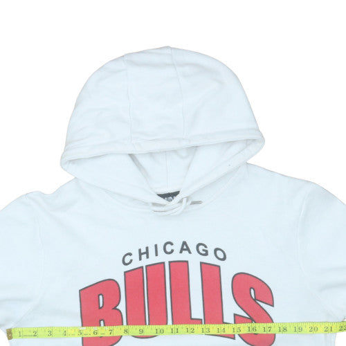 Primark NBA Chicago Bulls White Men's M Pullover Hoodie
