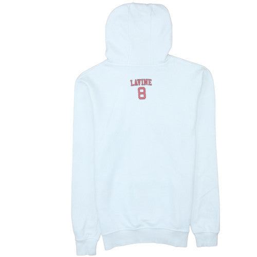 Mens UK Size M Primark White Pullover Hoodie