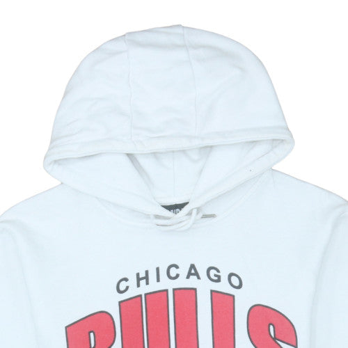 Mens UK Size M Primark White Pullover Hoodie