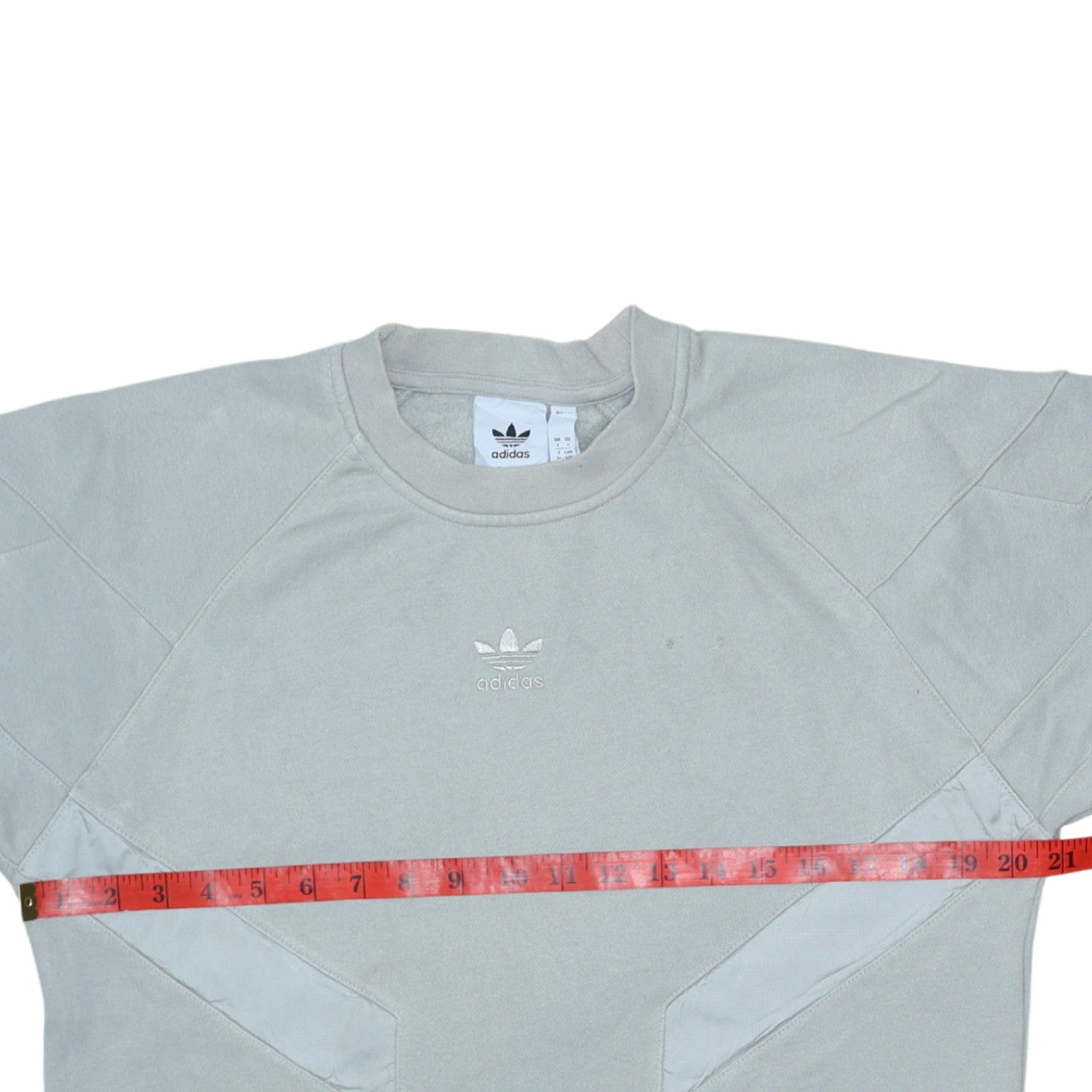 Mens UK Size S adidas Grey Pullover Sweatshirt