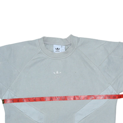 Mens UK Size S adidas Grey Pullover Sweatshirt
