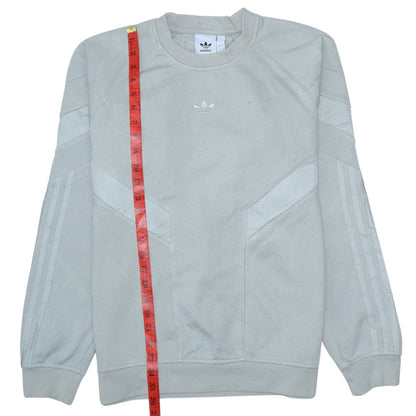 Mens UK Size S adidas Grey Pullover Sweatshirt