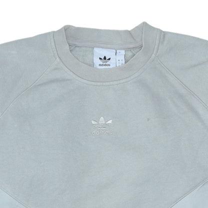 Mens UK Size S adidas Grey Pullover Sweatshirt