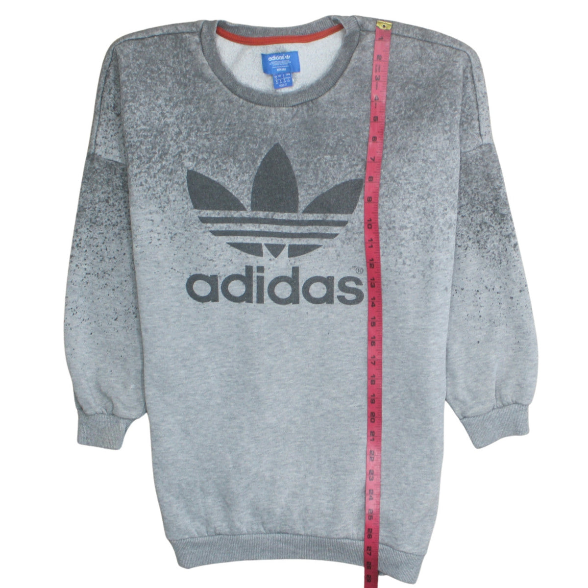 Unisex Adults UK Size L adidas Grey Pullover Sweatshirt