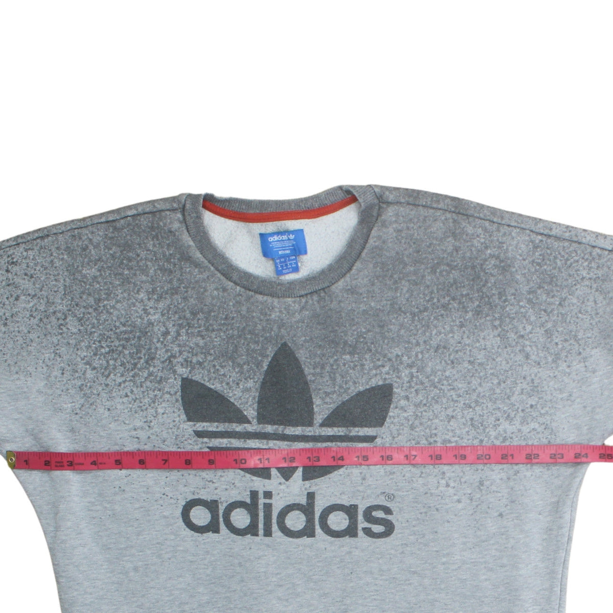 Unisex Adults UK Size L adidas Grey Pullover Sweatshirt