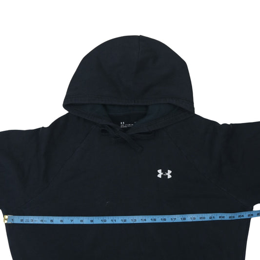 Mens UK Size L Under armour Black Pullover Hoodie