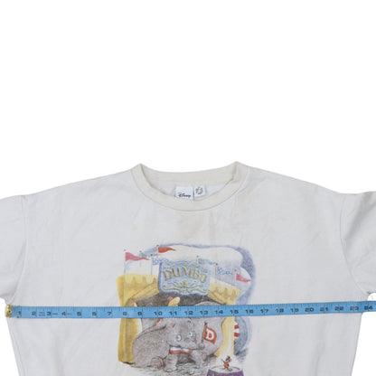 Womens UK Size XS Disney White Pullover Sweatshirt