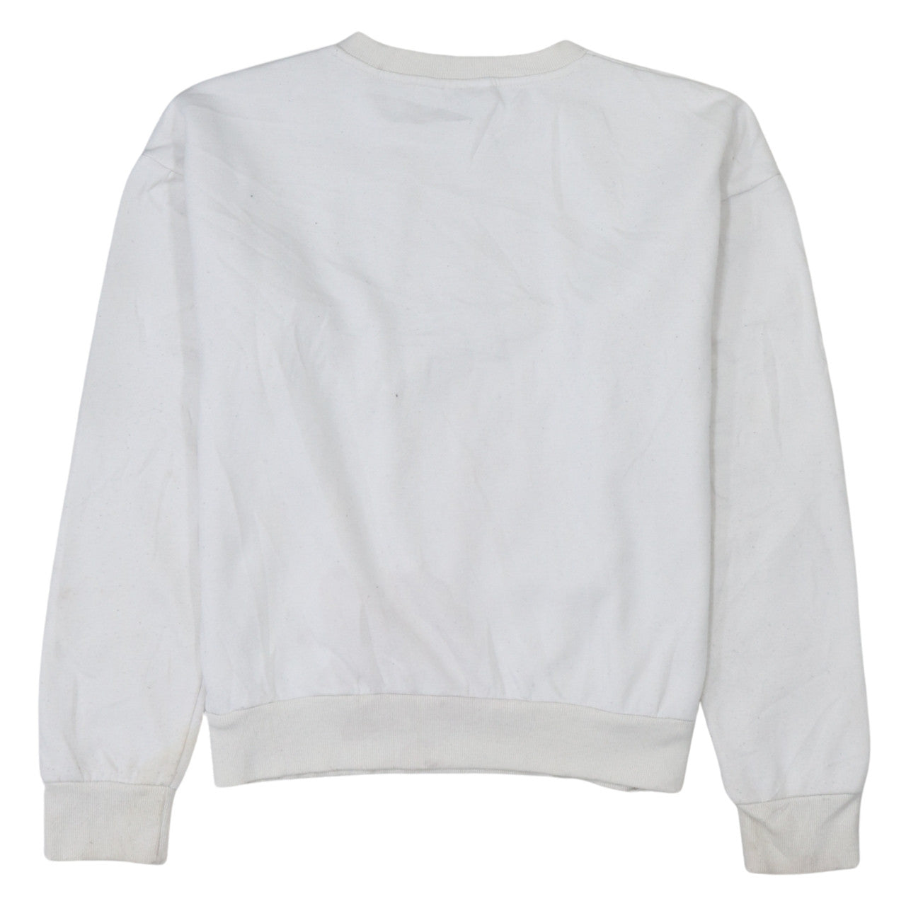 Womens UK Size XS Disney White Pullover Sweatshirt