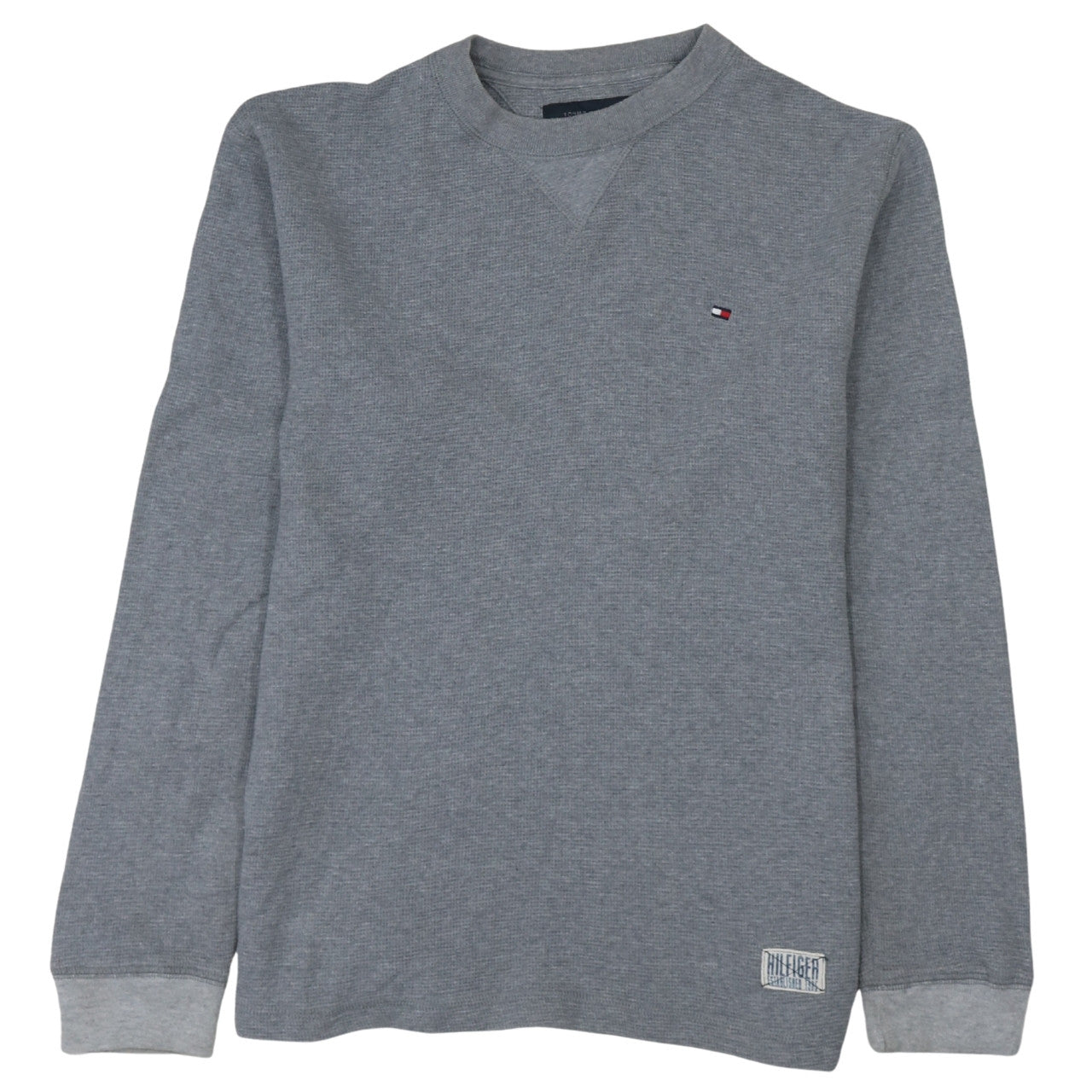 Mens UK Size M Tommy Hilfiger Grey Pullover Sweatshirt