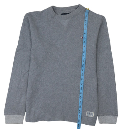 Mens UK Size M Tommy Hilfiger Grey Pullover Sweatshirt