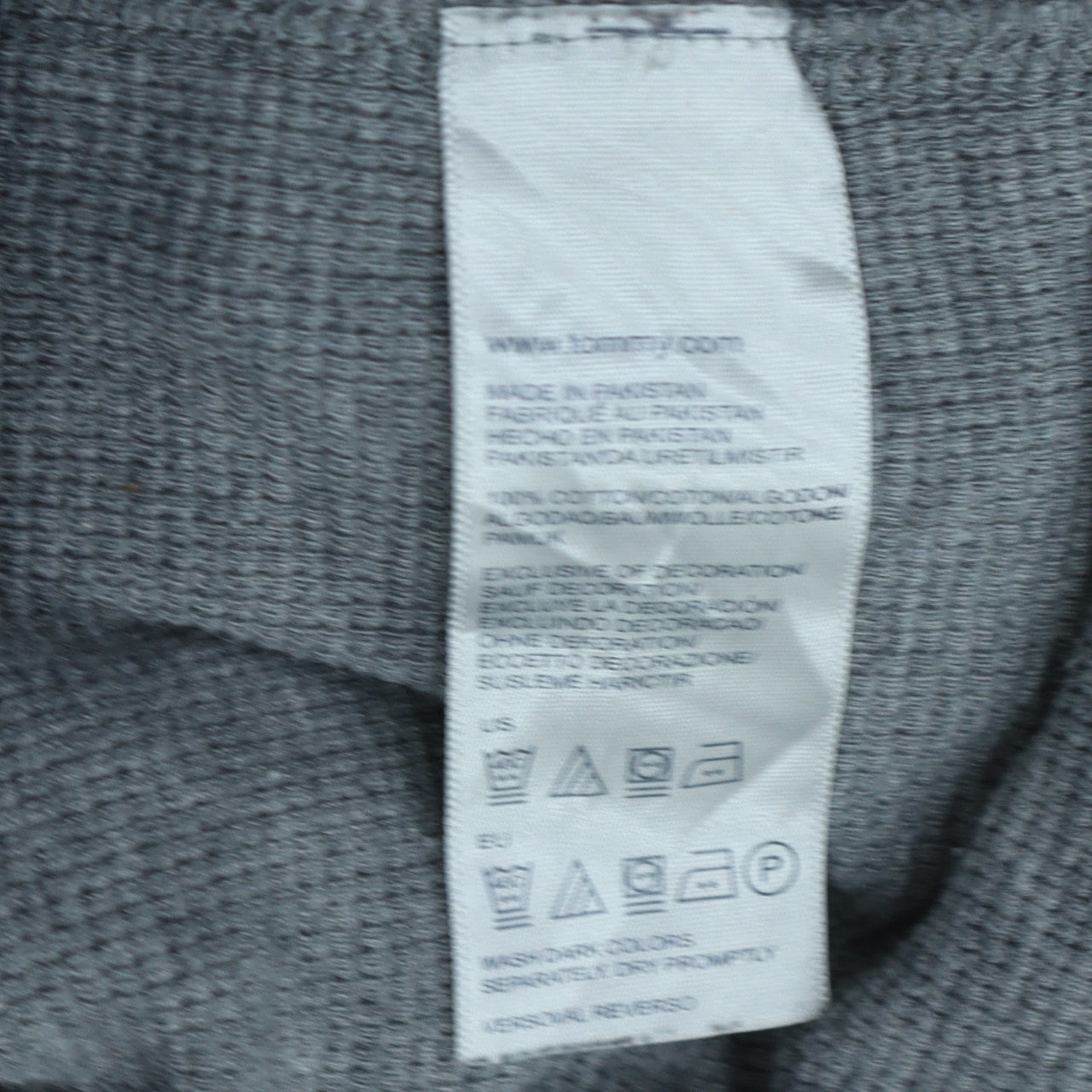 Mens UK Size M Tommy Hilfiger Grey Pullover Sweatshirt