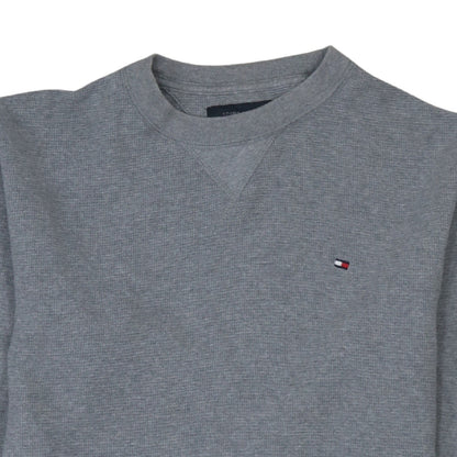 Mens UK Size M Tommy Hilfiger Grey Pullover Sweatshirt