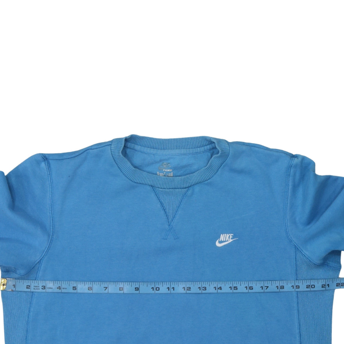 Mens UK Size M Nike Blue Pullover Sweatshirt