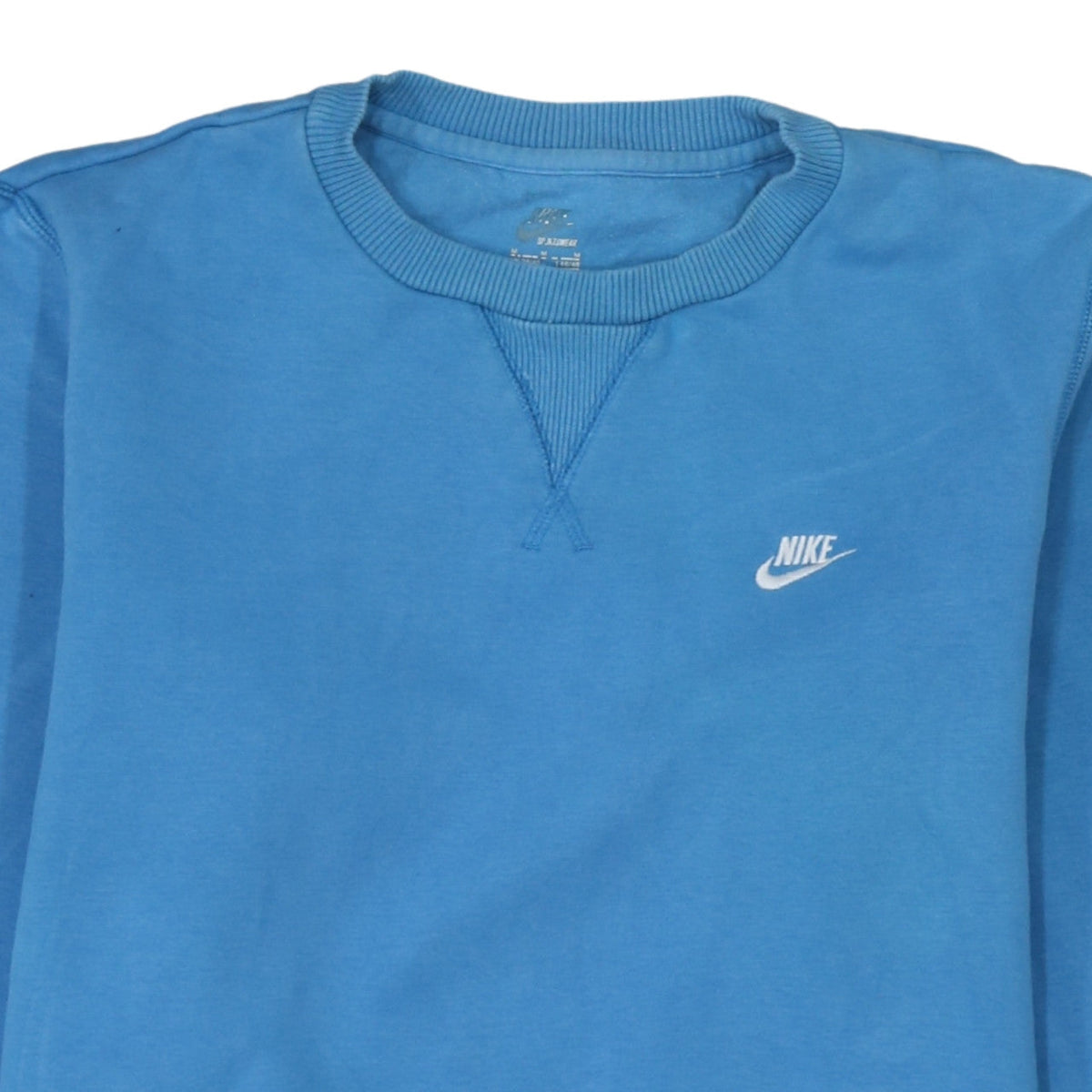 Mens UK Size M Nike Blue Pullover Sweatshirt
