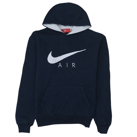 Mens UK Size M Nike Blue Pullover Hoodie